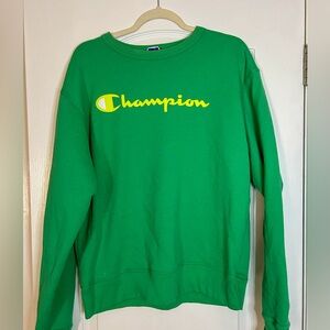 Green CHAMPION Sweatshirt